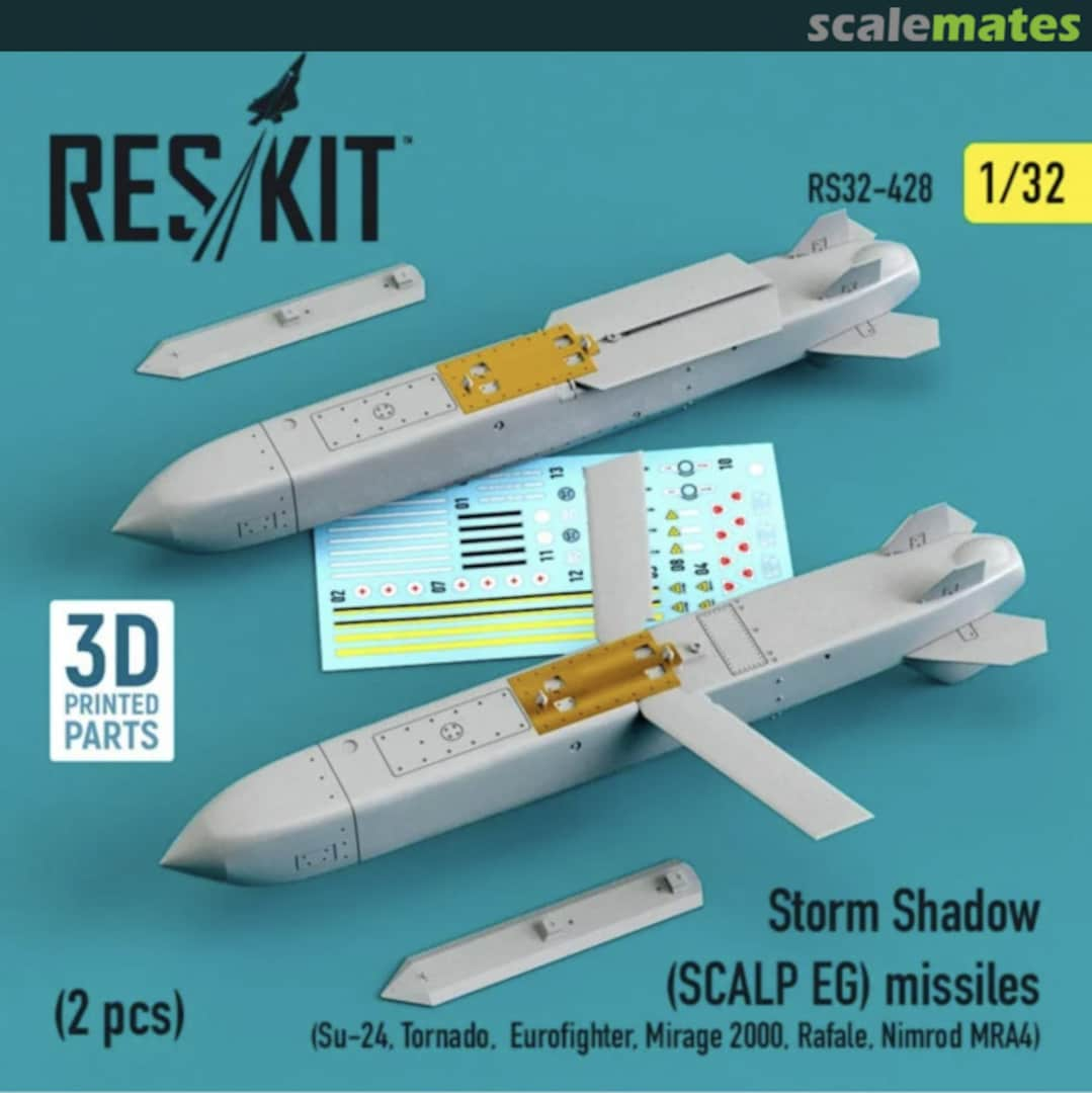 Boxart Storm Shadow (SCALP EG) Missiles RS32-0428 ResKit