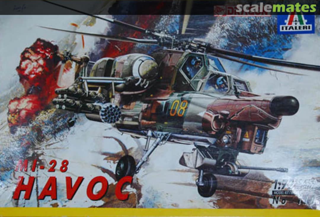 Boxart Mi-28 Havoc 110 Italeri