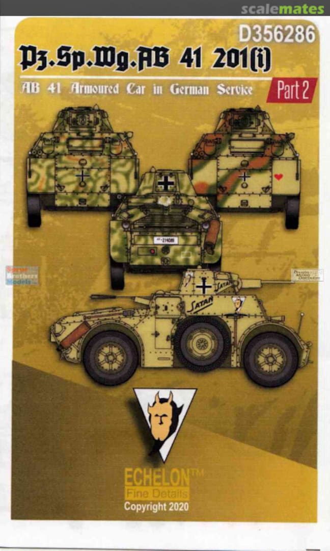 Boxart Pz.Sp.Wg.AB 41 201(i) 356286 Echelon Fine Details