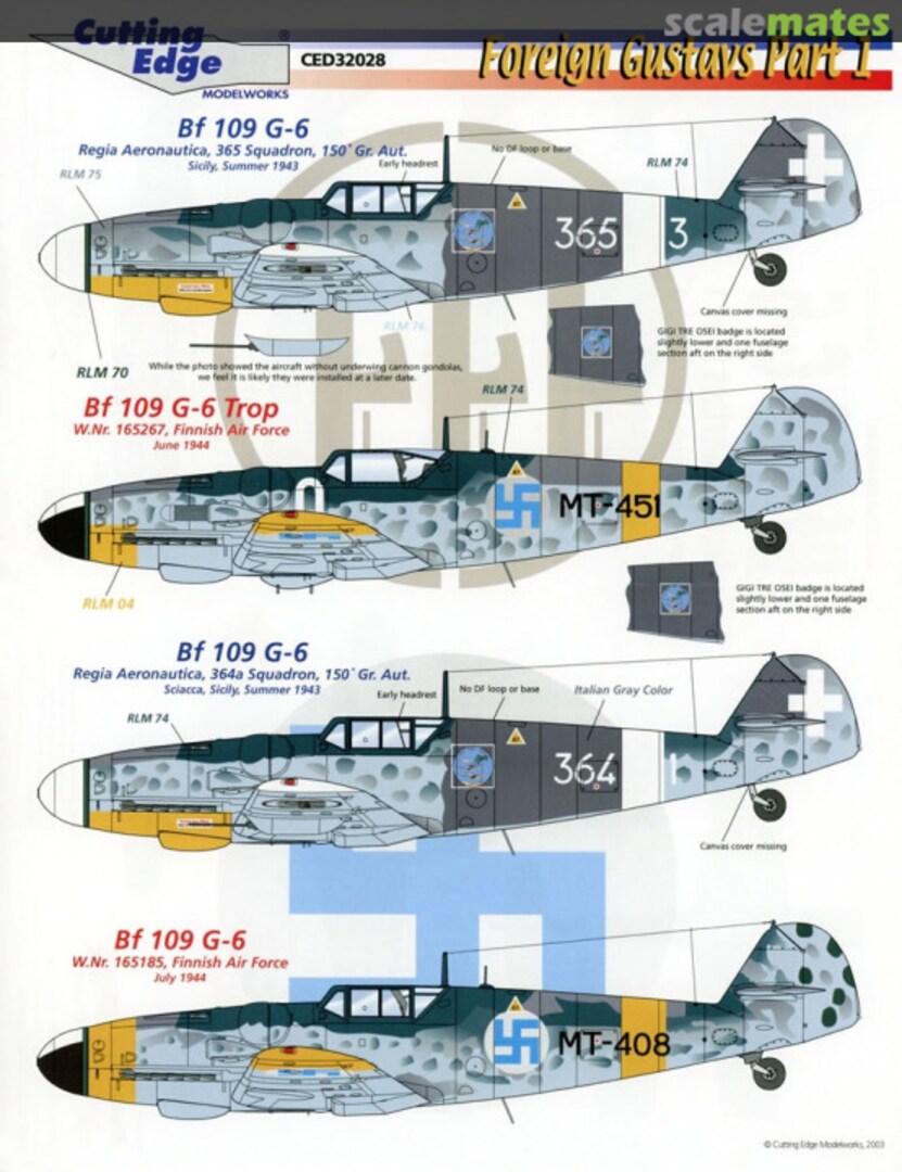 Boxart Foreign Gustavs CED32028 Cutting Edge Modelworks