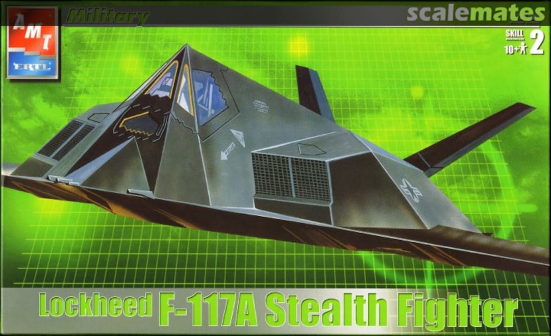 Boxart Lockheed F-117A Stealth Fighter 31777 AMT/ERTL