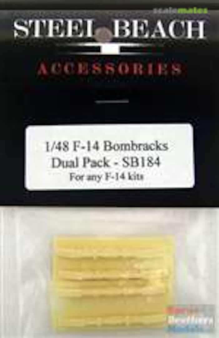 Boxart F-14 Tomcat Bombracks Dual Pack 48062 Steel Beach