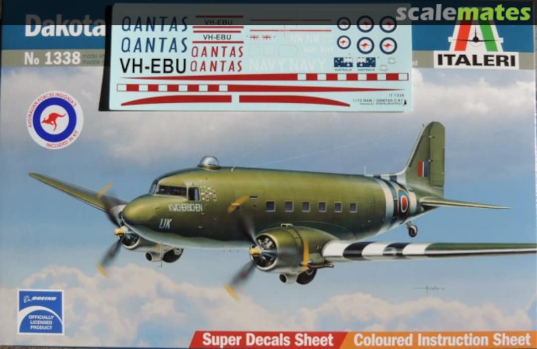 Boxart Dakota Mk.III 1338 Italeri