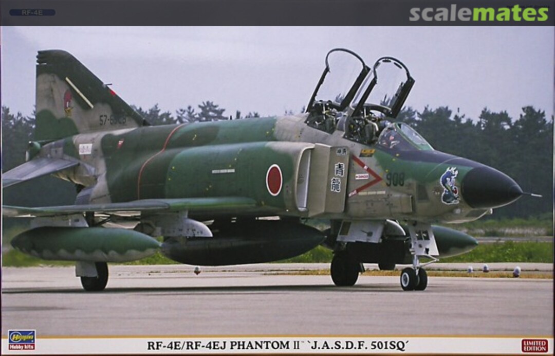 Boxart RF-4E/RF-4EJ Phantom II `J.A.S.D.F. 501SQ´ 02075 Hasegawa