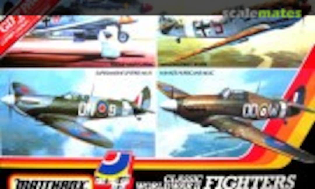 1:72 4 Classic World War II Fighters (Matchbox PK-1003)