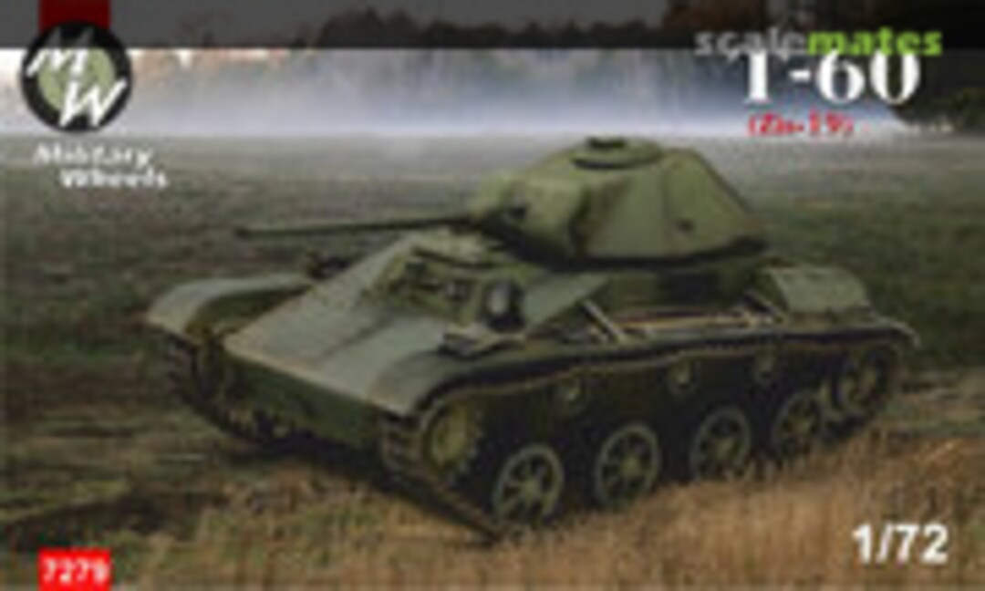 1:72 Soviet T-60 (ZIS-19) (Military Wheels 7279)