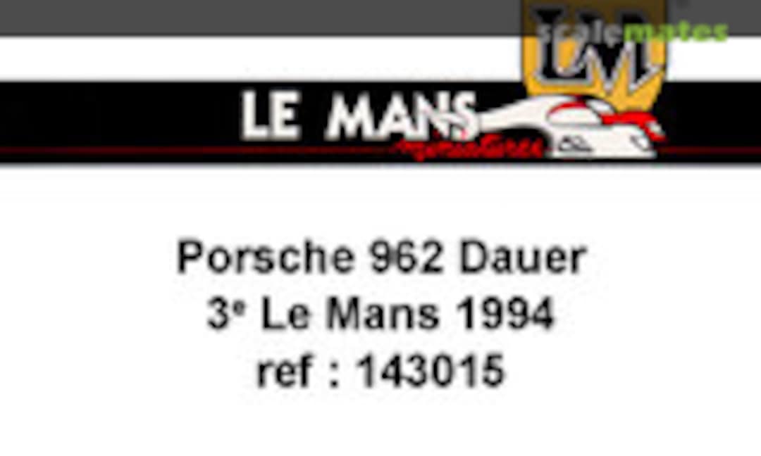 Dauer Porsche 962 LM #GT002 &quot;Shell&quot; (Le Mans Miniatures 143015)