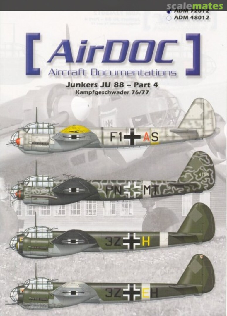 Boxart Junkers Ju 88 – Part 4 ADM72012 AirDOC