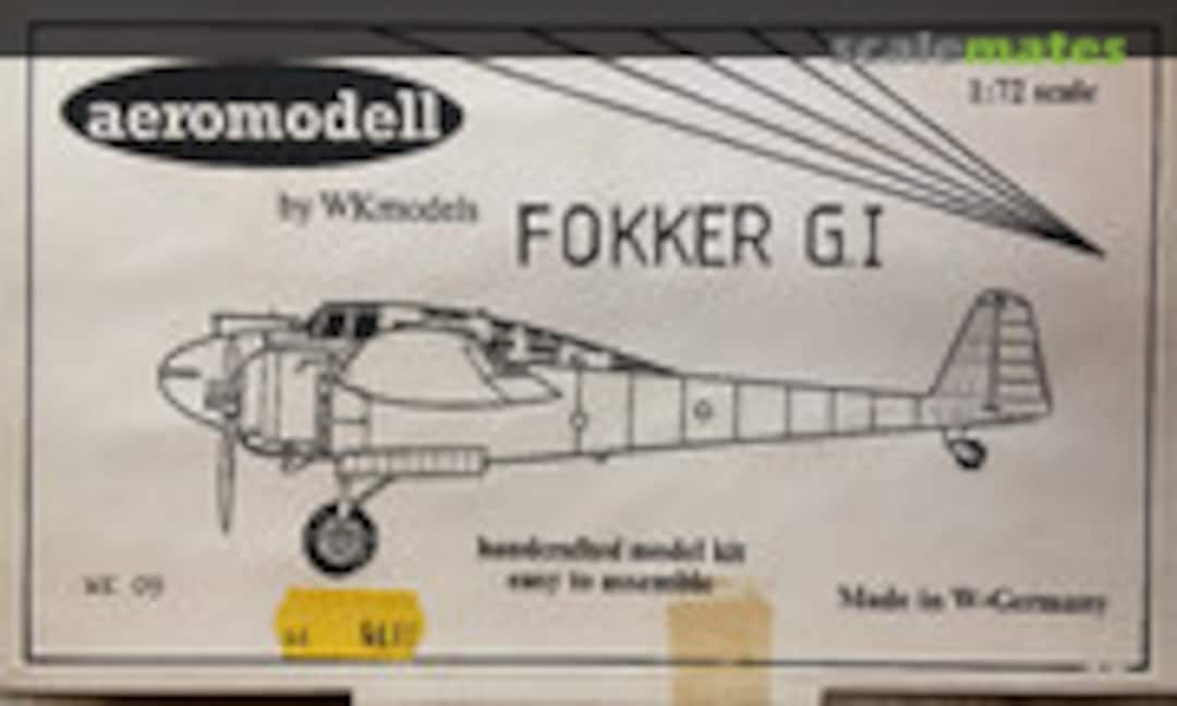 Fokker G.I (aeromodell WK 09)