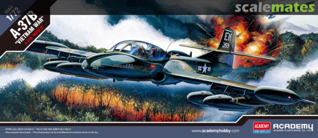 Boxart A-37B 12461 Academy