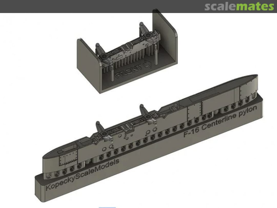 Boxart F-16 Centerline pylon 32042 Kopecky Scale Models