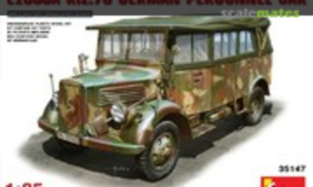 1:35 L1500A Kfz. 70 German Personnel Car (MiniArt 35147)