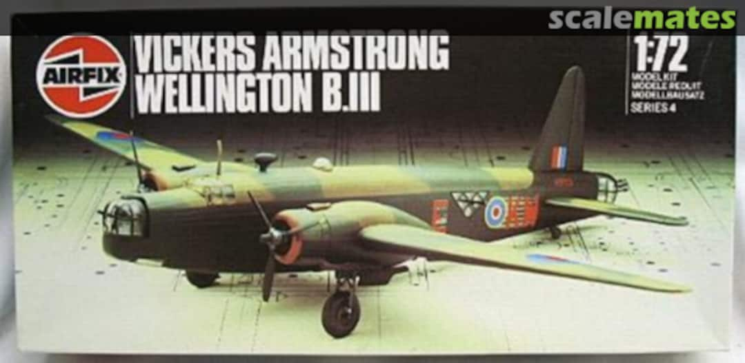 Boxart Vickers Armstrong Wellington B.III 9 04001 Airfix