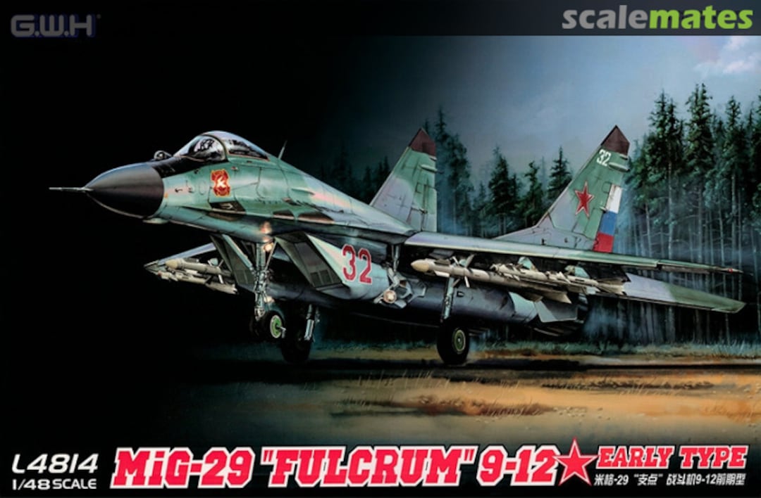 Boxart MiG-29 9-12 "Fulcrum" L4814 Great Wall Hobby