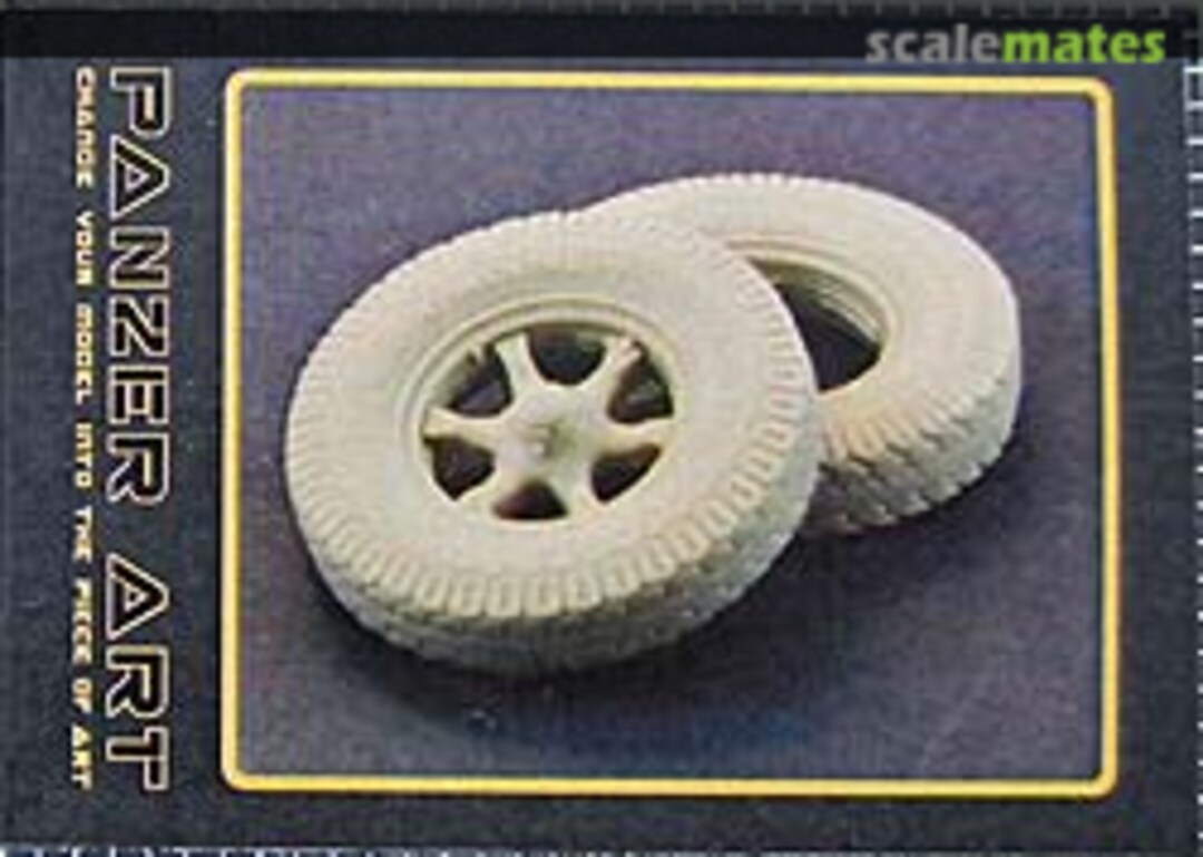 Boxart Drive Wheels for Sd.Kfz 7 ( Late Pattern ) RE35-236 Panzer Art