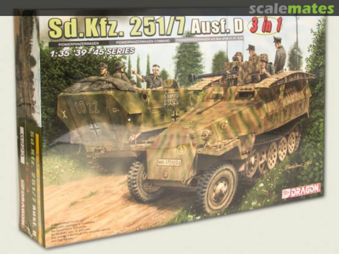 Boxart Sd.Kfz. 251/7 Ausf. D 6223 Dragon