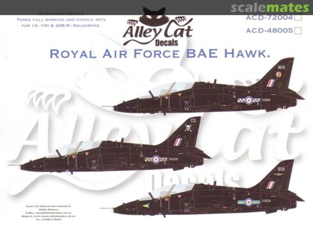 Boxart Royal Air Force BAE Hawk ACD-72004 Alley Cat