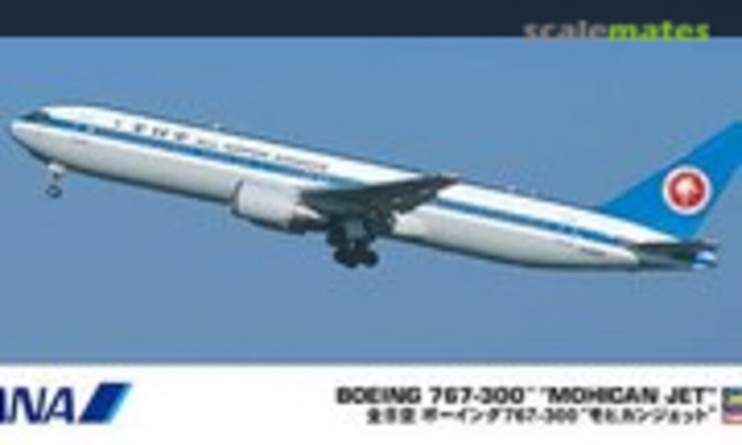 1:200 Boeing 767-300 &quot;Mohican jet&quot; (Hasegawa 10671)