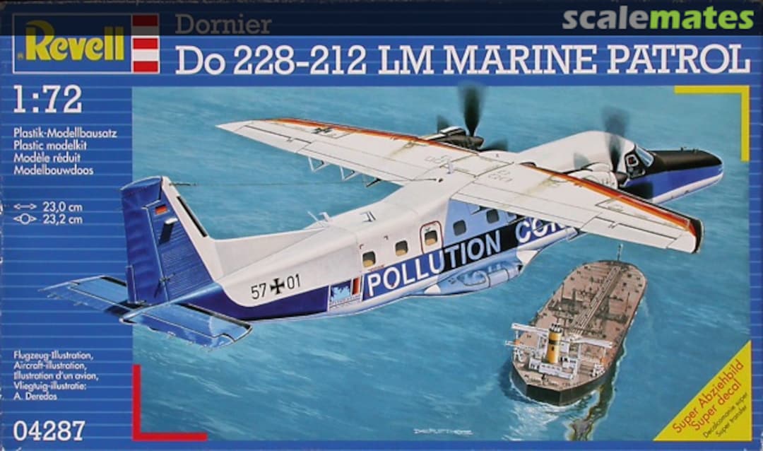 Boxart Dornier Do 228-212 LM Marine Patrol 04287 Revell