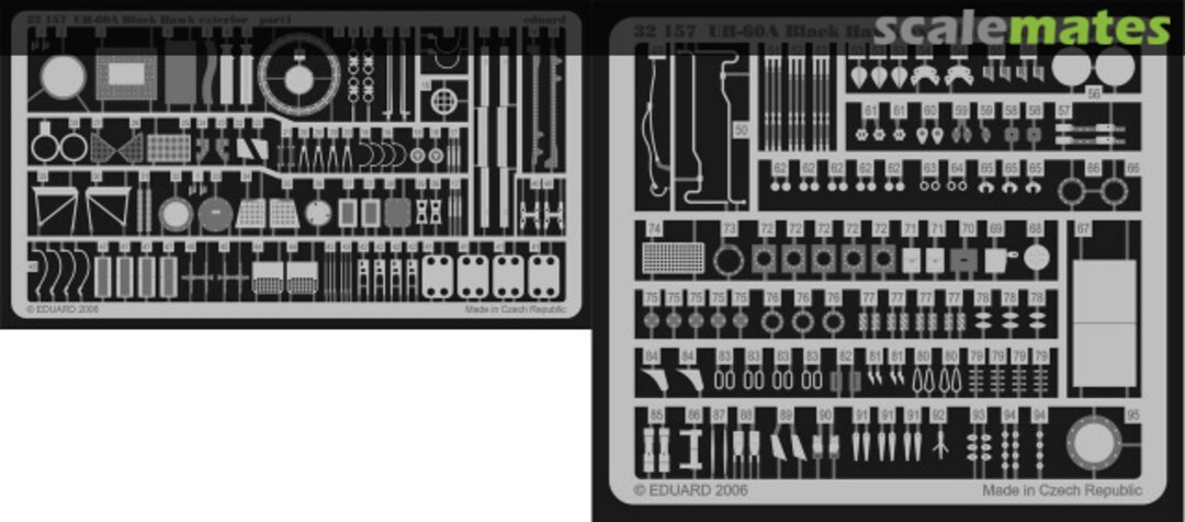 Boxart Sikorsky UH-60A Black Hawk - PE Exterior 32157 Eduard