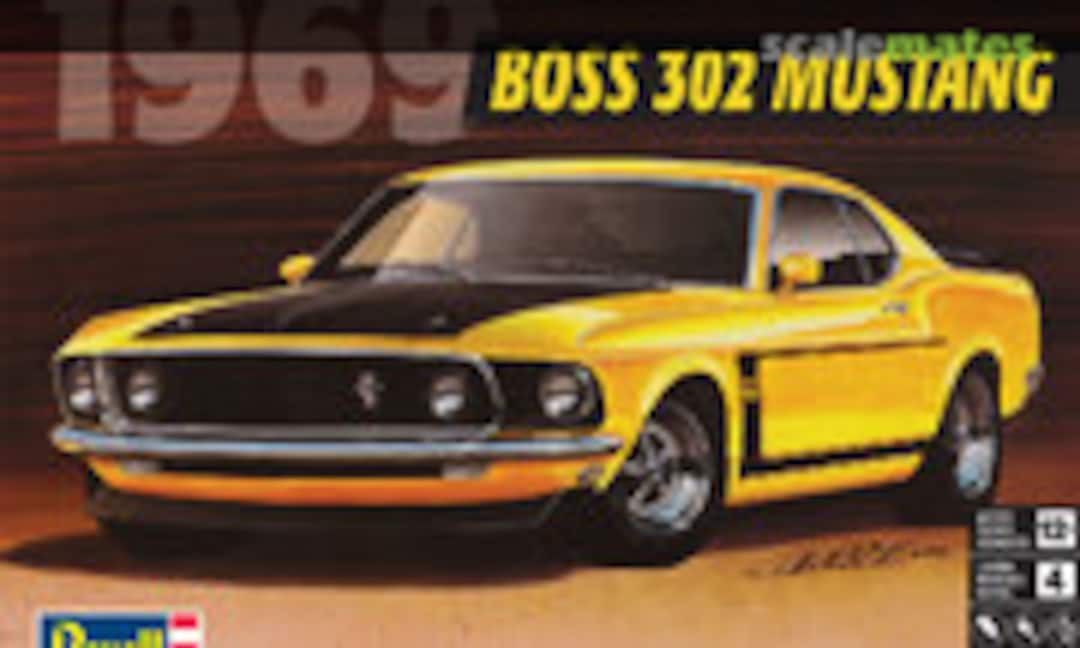 1:25 1969 Boss 302 Mustang (Revell 85-4313)