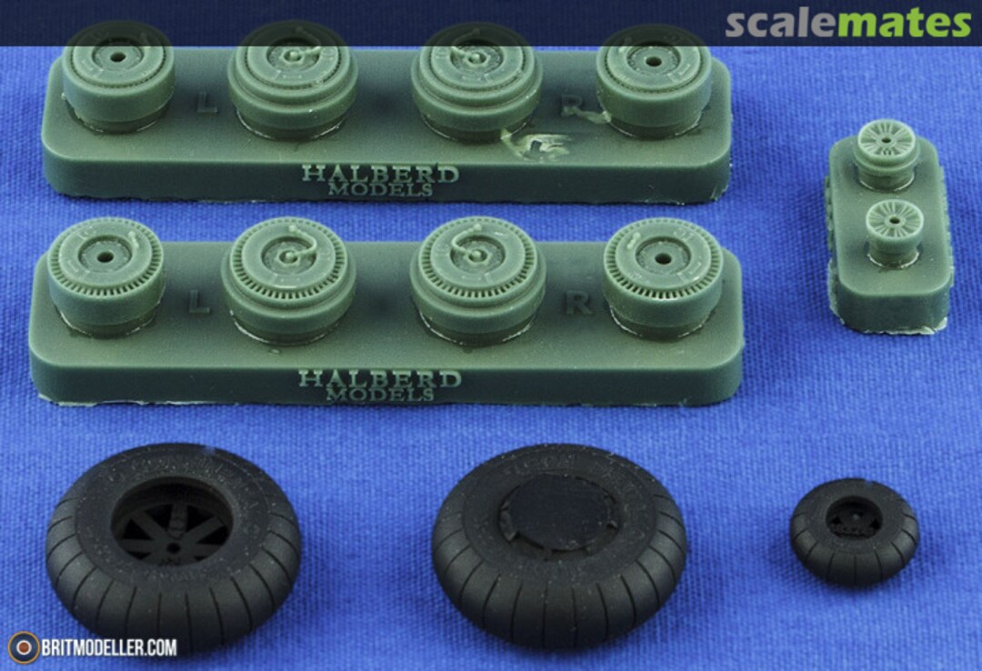 Boxart Ju.88A-5 Wheel Set 4832 Halberd Models