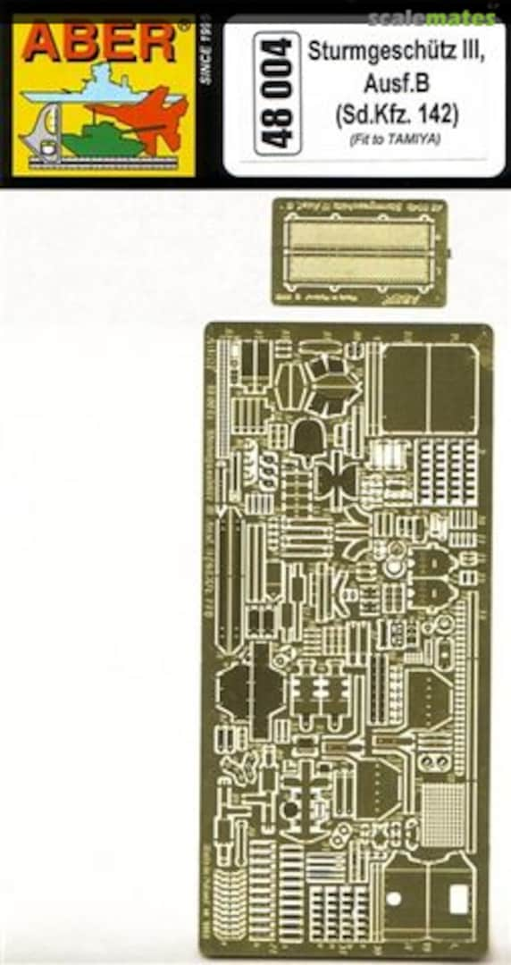 Boxart Sturmgeschutz III Ausf B 48004 Aber