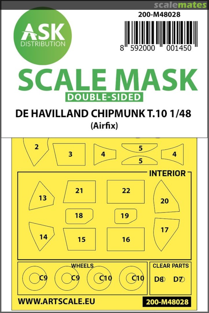 Boxart De Havilland Chipmunk T.10 200-M48028 ASK