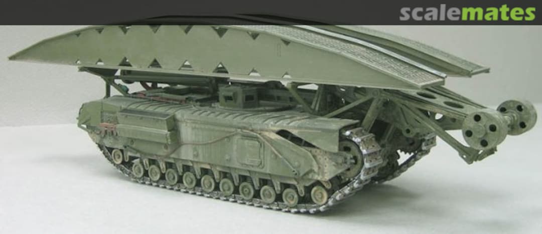 Boxart Churchill Bridgelayer For AFV CLUB IMA01635 International Models Asia