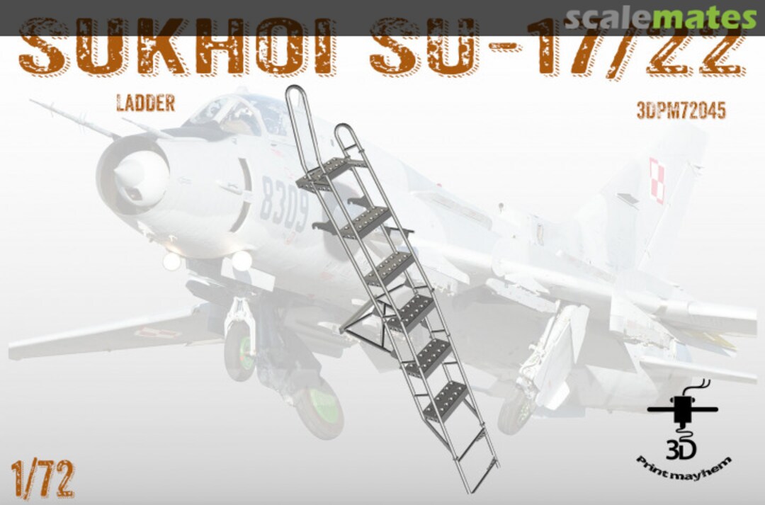 Boxart Sukhoi SU-17/22 Ladder 3DPM72045 3D Print Mayhem