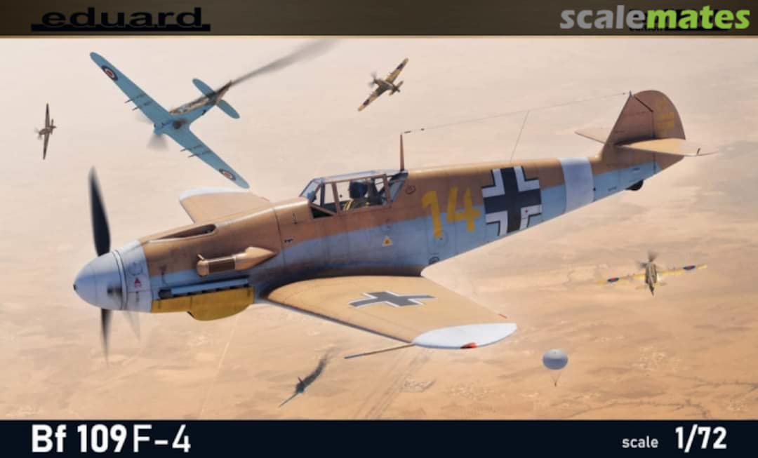 Boxart Bf 109 F-4 70155 Eduard