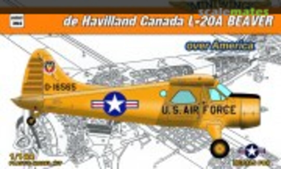 1:144 de Havilland Canada L-20A BEAVER (Miniwing mini364)