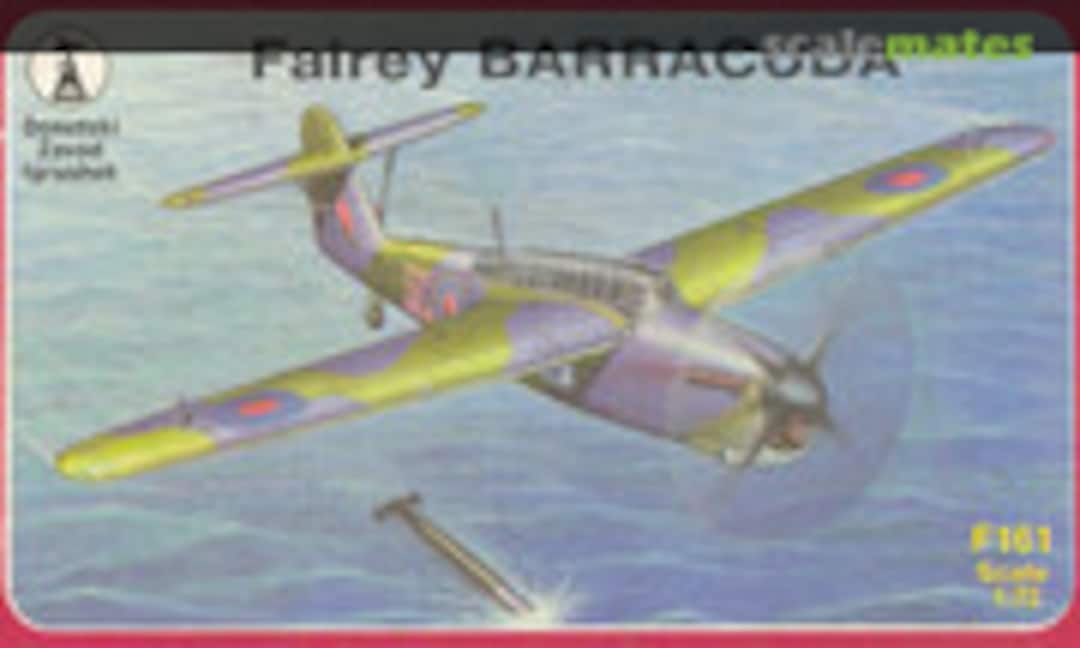 1:72 Fairey Barracuda (DZI Donetsk Toy Plant (ДЗИ) F161)