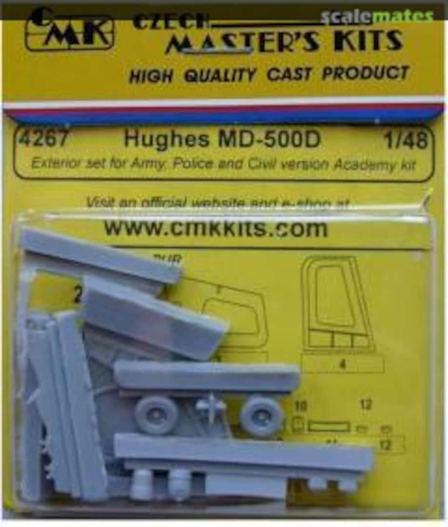 Boxart Hughes MD-500D Exterior 4267 CMK