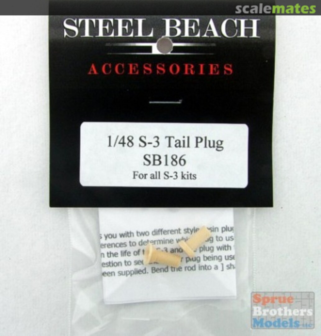 Boxart S-3 Viking Tail Plug 48064 Steel Beach