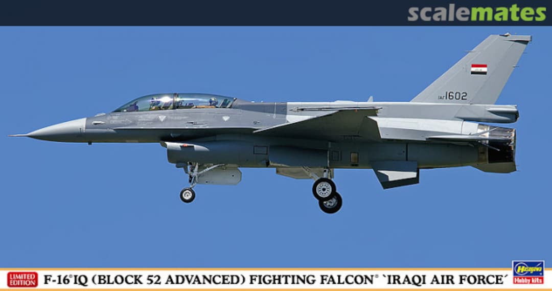 Boxart F-16IQ (Block 52 Advanced) Fighting Falcon `Iraqi Air Force´ 07412 Hasegawa