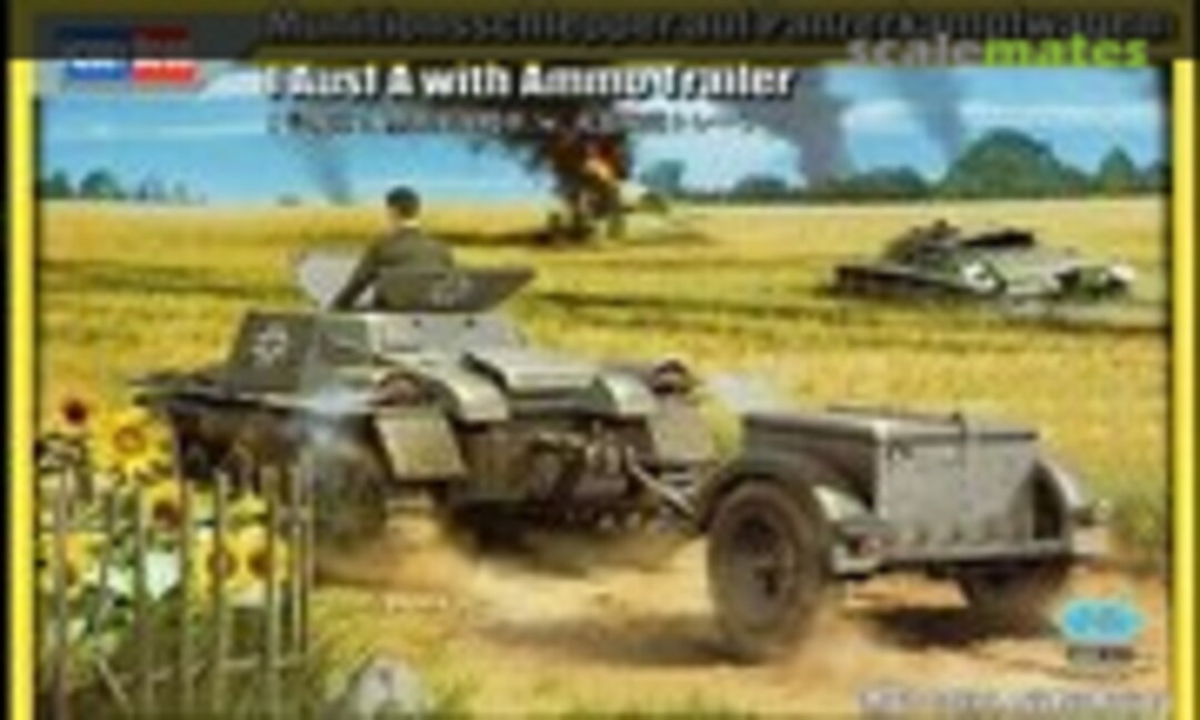 1:35 Munitionsschlepper auf Panzerkampfwagen I ausf A with Ammo Trailer (HobbyBoss 80146)