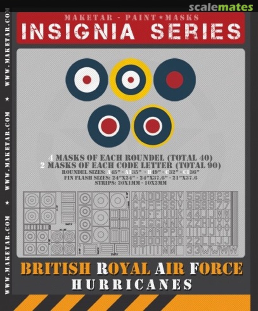 Boxart RAF Hawker Hurricanes MM32045V Maketar