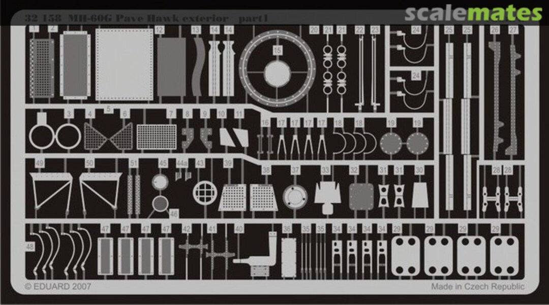 Boxart MH-60G Pave Hawk exterior 32158 Eduard