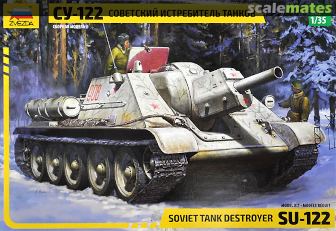 Boxart SU-122 3691 Zvezda