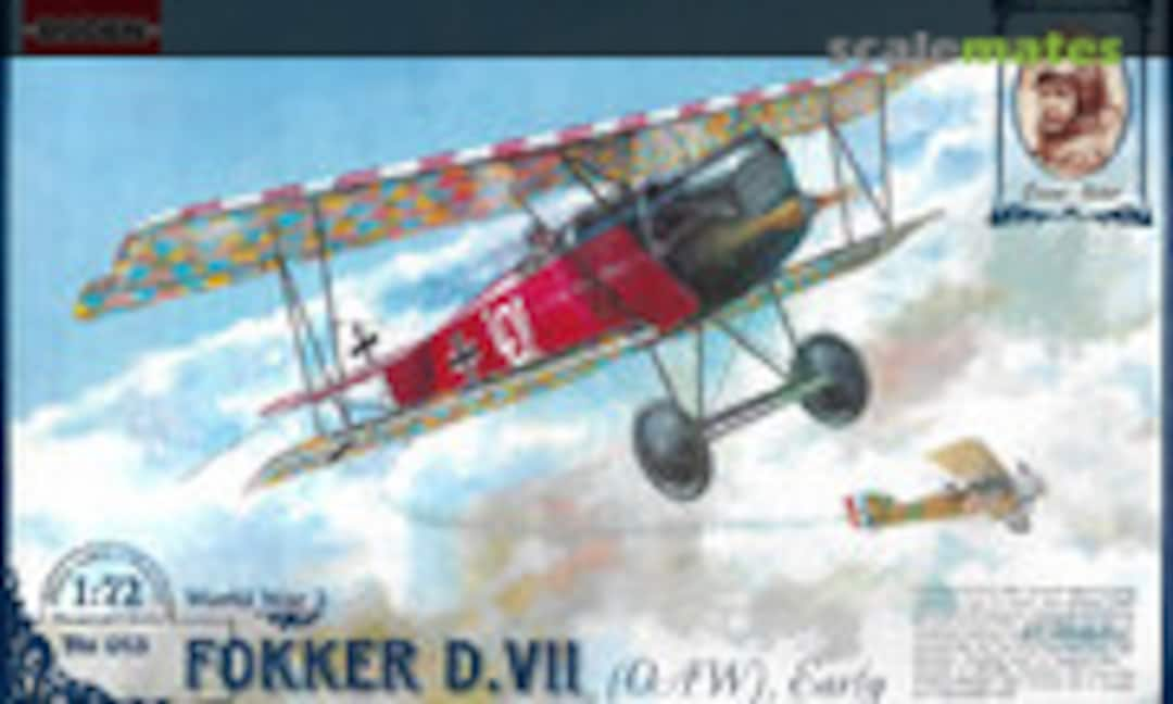 1:72 Fokker D.VII (OAW), Early (Roden 013)