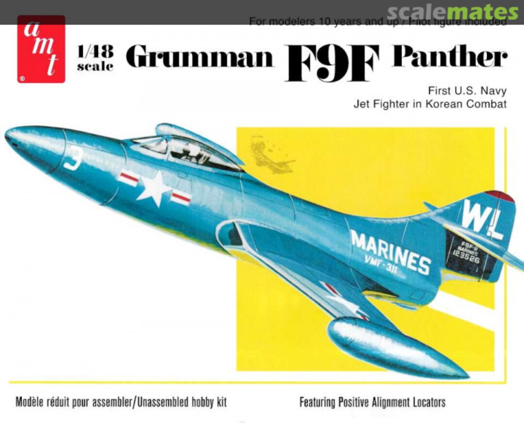 Boxart Grumman F9F Panther T643 AMT