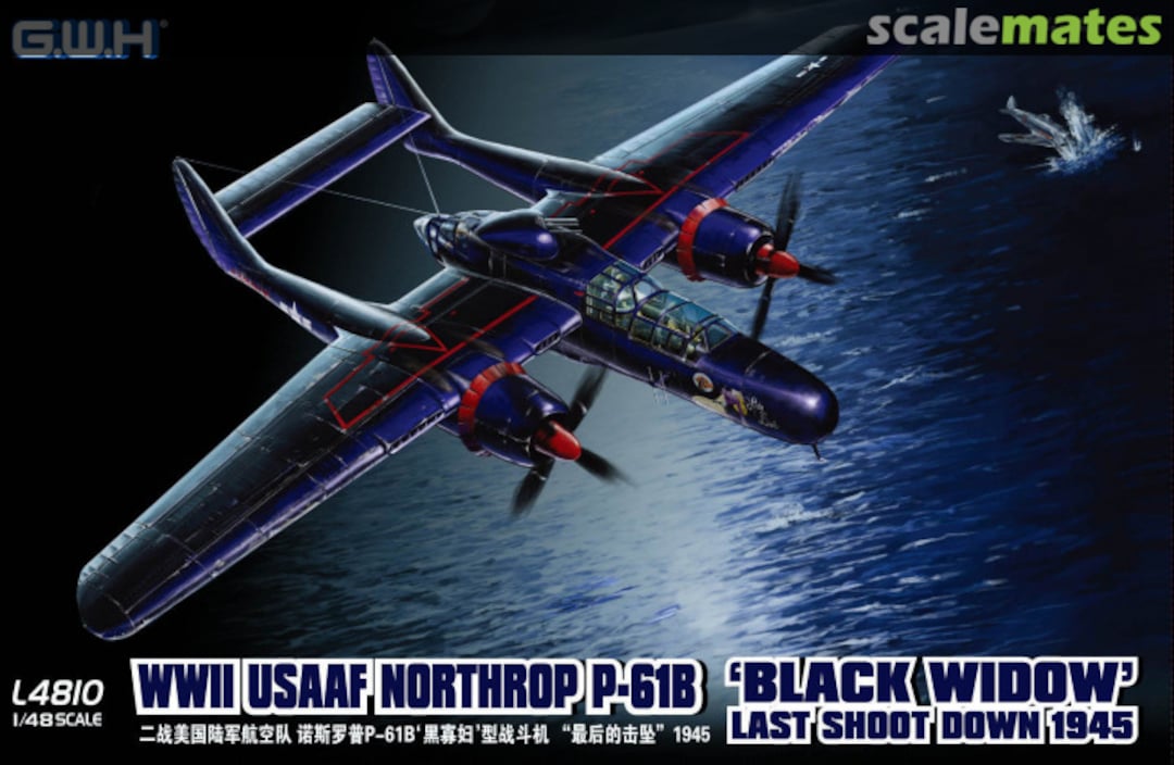 Boxart Northrop P-61B 'Black Widow' L4810 Great Wall Hobby