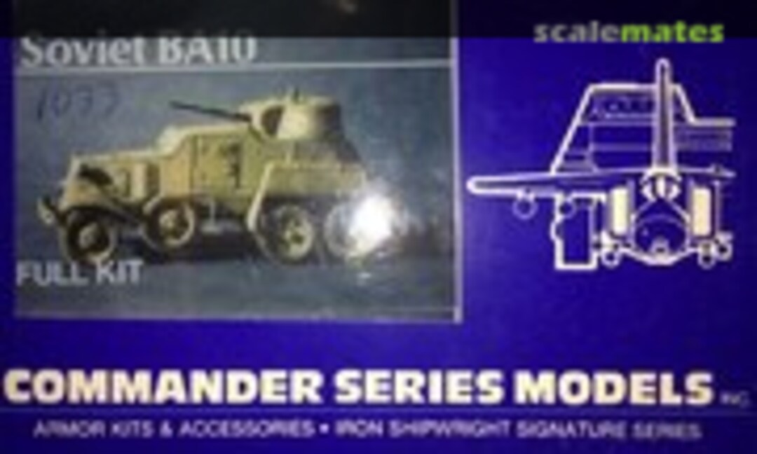 1:35 Soviet BA-10 (Commander Series Models 1033)