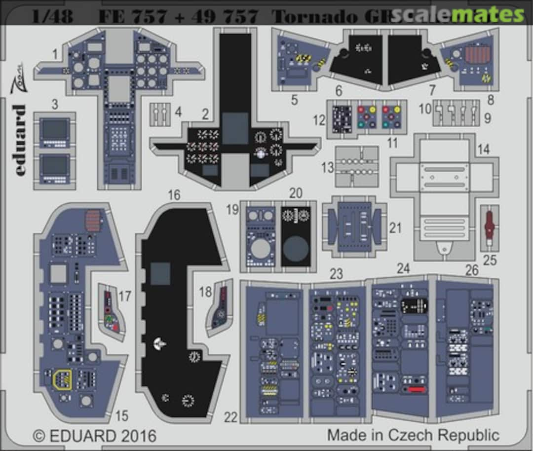 Boxart Tornado GR.4 interior FE757 Eduard