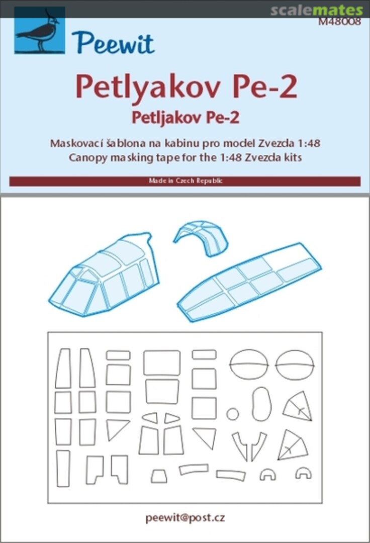 Boxart Petlyakov Pe-2 M48008 Peewit