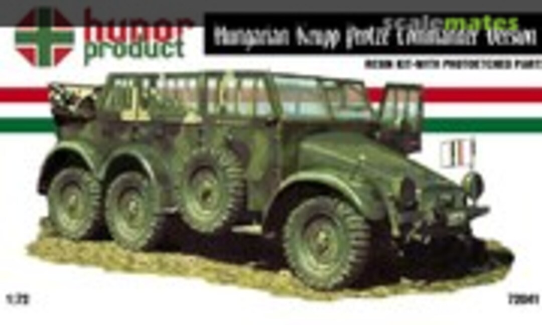 1:72 HUNGARIAN KRUPP PROTZE COMMANDER (Hunor Product 72041)