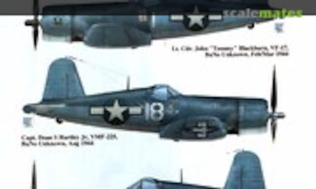 1:72 F4U-1 Corsair Part 1 (Eagle Editions EagleCals EC72-161)