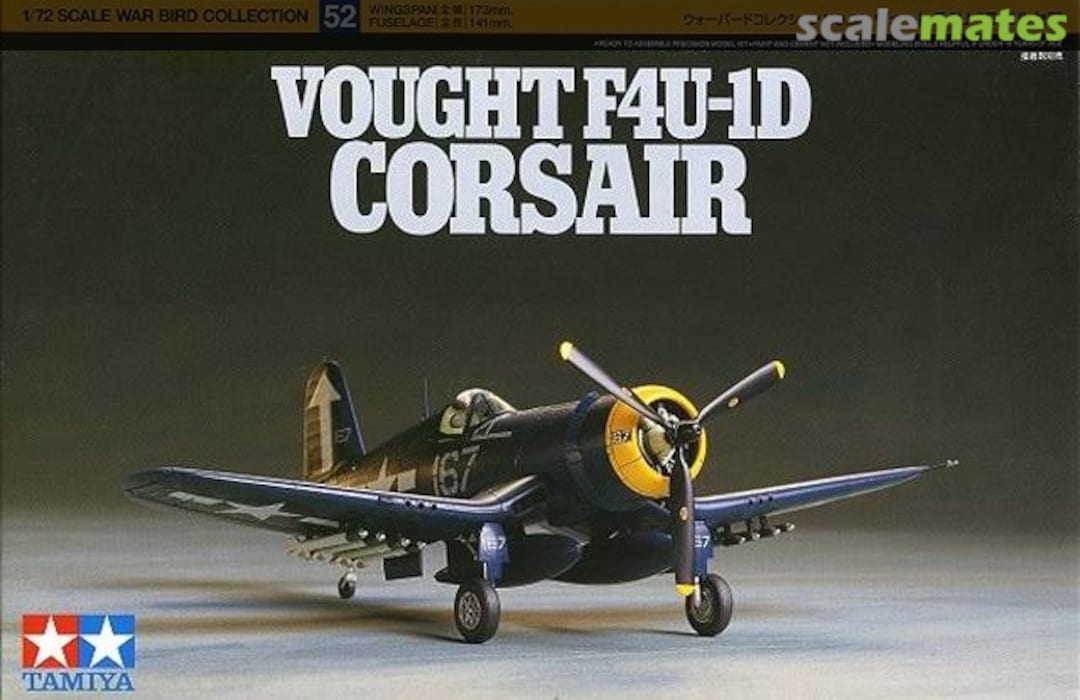 Boxart Vought F4U-1D Corsair 60752 Tamiya