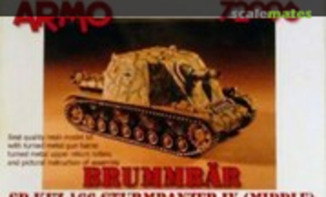 1:72 Sturmpanzer IV Brummbar (middle production) (Armo 72096)